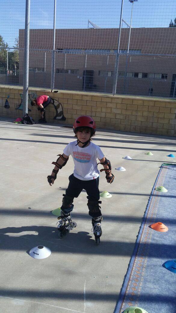 Patinando
